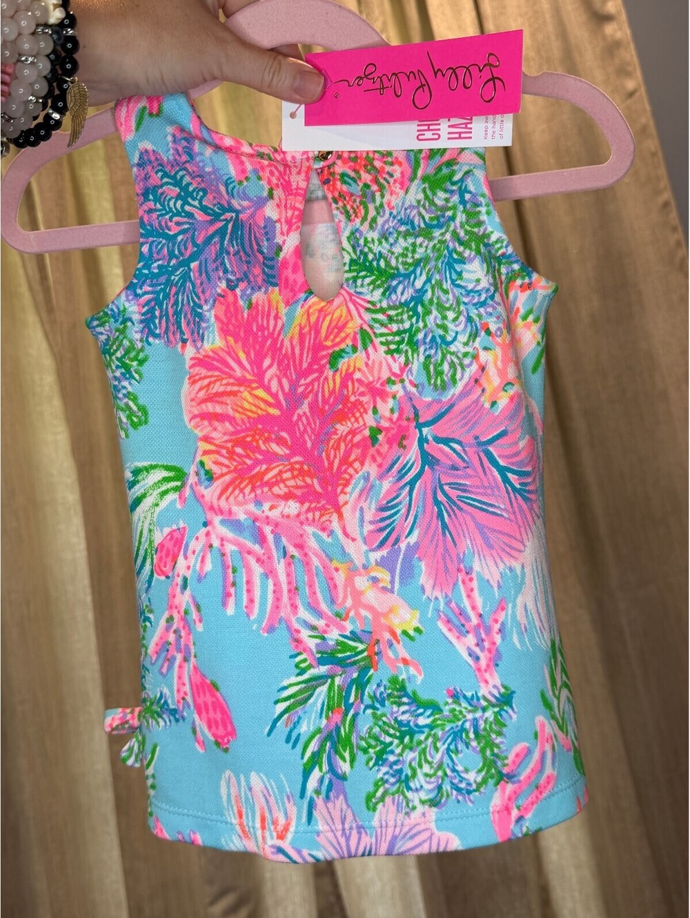 Lilly Pulitzer Baby Shift Dress Cay To My Heart - 12 -18m